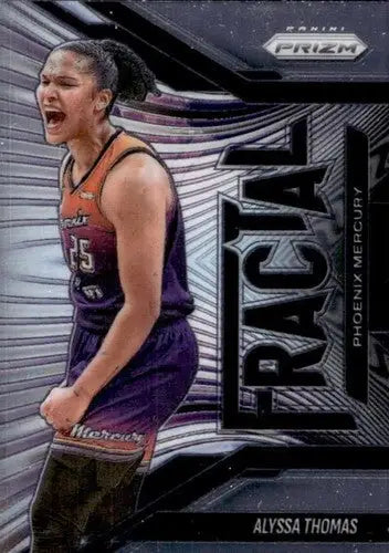 2025 Panini Prizm WNBA Fractal #9 Alyssa Thomas NM Near Mint ID:83668 - Basketball Card Single