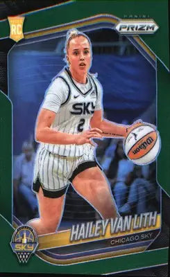 2025 Panini Prizm WNBA Green Prizms #2 Hailey Van Lith