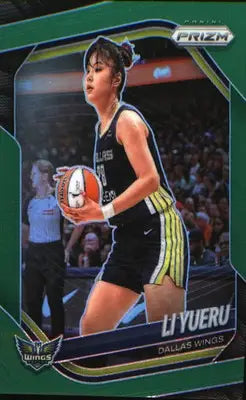2025 Panini Prizm WNBA Green Prizms #28 Li Yueru - Basketball Card Single