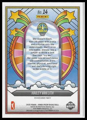 2025 Panini Prizm WNBA Groovy #14 Hailey Van Lith