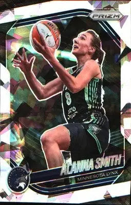 2025 Panini Prizm WNBA Ice Prizm #101 Alanna Smith - Basketball Card Single