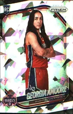 2025 Panini Prizm WNBA Ice Prizm #103 Georgia Amoore - Basketball Card Single