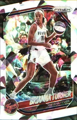 2025 Panini Prizm WNBA Ice Prizm #105 Brianna Turner - Basketball Card Single