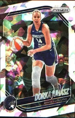 2025 Panini Prizm WNBA Ice Prizm #109 Dorka Juhasz - Basketball Card Single