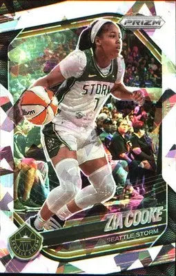 2025 Panini Prizm WNBA Ice Prizm #110 Zia Cooke - Basketball Card Single