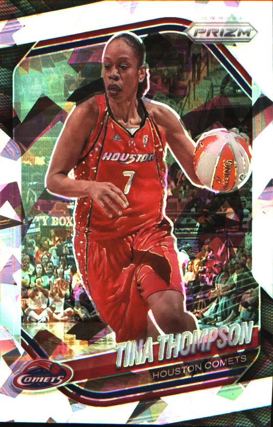 2025 Panini Prizm WNBA Ice Prizm #115 Tina Thompson