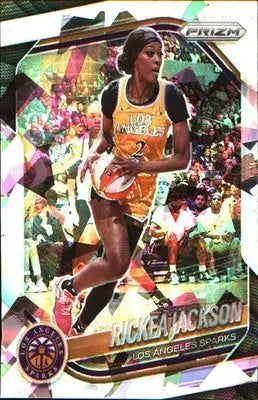 2025 Panini Prizm WNBA Ice Prizm #118 Rickea Jackson - Basketball Card Single