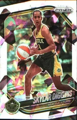 2025 Panini Prizm WNBA Ice Prizm #123 Skylar Diggins - Basketball Card Single