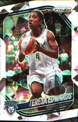 2025 Panini Prizm WNBA Ice Prizm #126 Teresa Edwards - Basketball Card Single