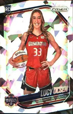 2025 Panini Prizm WNBA Ice Prizm #145 Lucy Olsen - Basketball Card Single