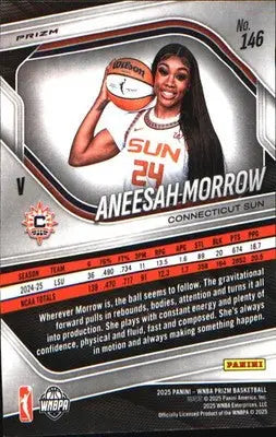 2025 Panini Prizm WNBA Ice Prizm #146 Aneesah Morrow - Basketball Card Single