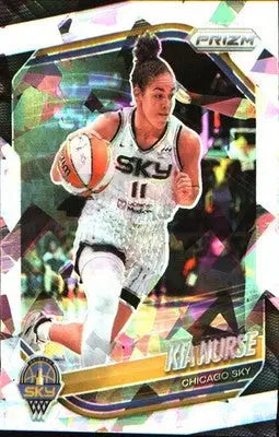 2025 Panini Prizm WNBA Ice Prizm #24 Kia Nurse - Basketball Card Single