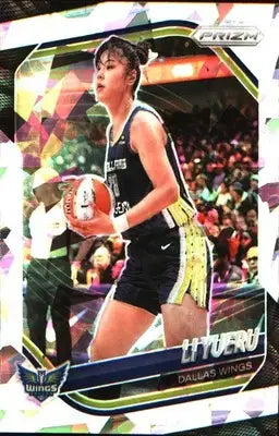 2025 Panini Prizm WNBA Ice Prizm #28 Li Yueru - Basketball Card Single