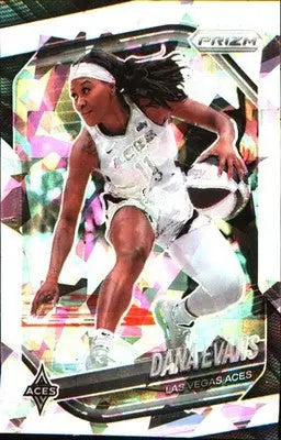 2025 Panini Prizm WNBA Ice Prizm #33 Dana Evans - Basketball Card Single