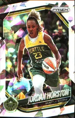 2025 Panini Prizm WNBA Ice Prizm #37 Jordan Horston