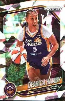 2025 Panini Prizm WNBA Ice Prizm #39 Dearica Hamby - Basketball Card Single