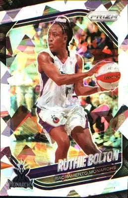 2025 Panini Prizm WNBA Ice Prizm #40 Ruthie Bolton - Basketball Card Single