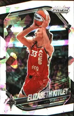 2025 Panini Prizm WNBA Ice Prizm #41 Elizabeth Kitley - Basketball Card Single