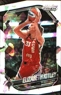 2025 Panini Prizm WNBA Ice Prizm #41 Elizabeth Kitley - Basketball Card Single