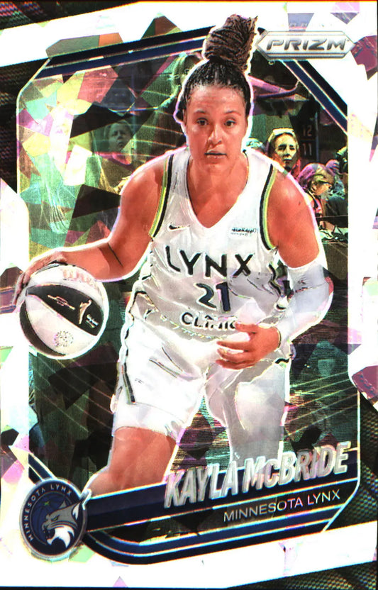 2025 Panini Prizm WNBA Ice Prizm #45 Kayla McBride