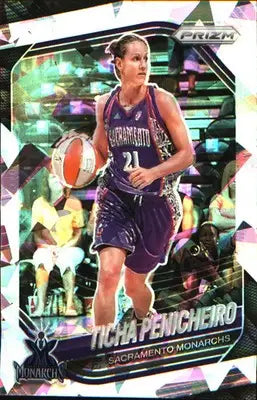 2025 Panini Prizm WNBA Ice Prizm #65 Ticha Penicheiro - Basketball Card Single