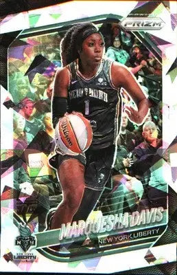 2025 Panini Prizm WNBA Ice Prizm #66 Marquesha Davis - Basketball Card Single