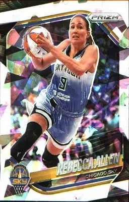 2025 Panini Prizm WNBA Ice Prizm #67 Rebecca Allen - Basketball Card Single