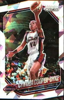 2025 Panini Prizm WNBA Ice Prizm #71 Cynthia Cooper-Dyke