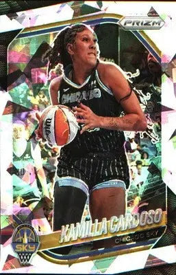 2025 Panini Prizm WNBA Ice Prizm #89 Kamilla Cardoso - Basketball Card Single