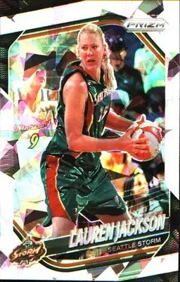2025 Panini Prizm WNBA Ice Prizm #91 Lauren Jackson - Basketball Card Single