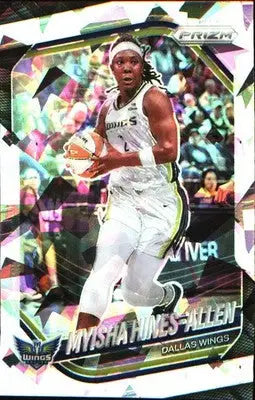 2025 Panini Prizm WNBA Ice Prizm #96 Myisha Hines-Allen - Basketball Card Single