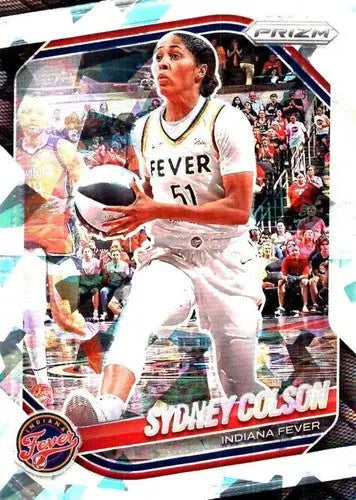 2025 Panini Prizm WNBA Ice Prizms #1 Sydney Colson NM Near Mint ID:83616 - Basketball Card Single