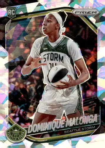 2025 Panini Prizm WNBA Ice Prizms #116 Dominique Malonga NM Near Mint ID:83649 - Basketball Card Single