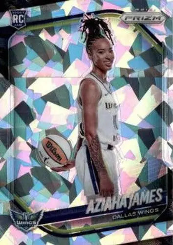 2025 Panini Prizm WNBA Ice Prizms #141 Aziaha James NM Near Mint ID:83653 - Basketball Card Single