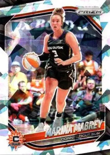 2025 Panini Prizm WNBA Ice Prizms #18 Marina Mabrey NM Near Mint ID:83621 - Basketball Card Single