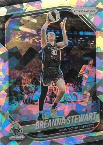 2025 Panini Prizm WNBA Ice Prizms #26 Breanna Stewart NM Near Mint ID:83623 - Basketball Card Single