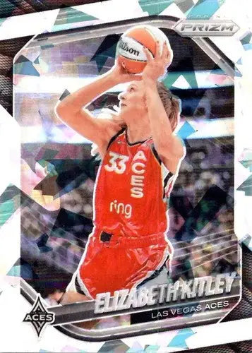 2025 Panini Prizm WNBA Ice Prizms #41 Elizabeth Kitley NM Near Mint ID:83626 - Basketball Card Single
