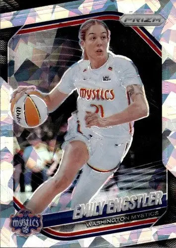 2025 Panini Prizm WNBA Ice Prizms #84 Emily Engstler NM Near Mint ID:83640 - Basketball Card Single