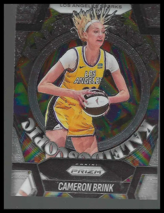 2025 Panini Prizm WNBA Kaleidoscopic #10 Cameron Brink - Basketball Card Single