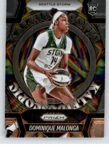 2025 Panini Prizm WNBA Kaleidoscopic #15 Dominique Malonga NM Near Mint ID:83657 - Basketball Card Single