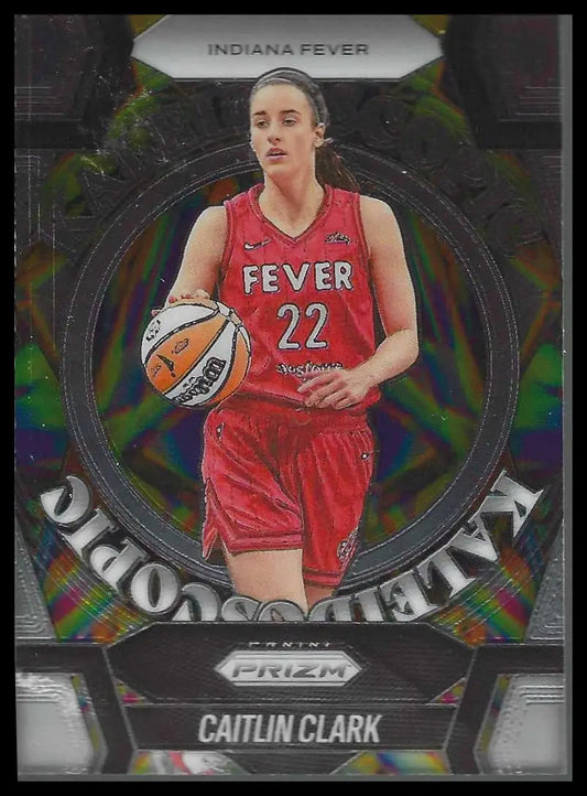 2025 Panini Prizm WNBA Kaleidoscopic Card #4 Caitlin Clark
