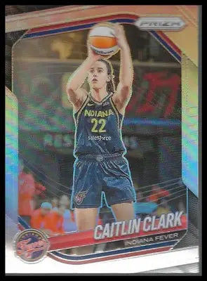 2025 Panini Prizm WNBA Silver #22 Caitlin Clark Card