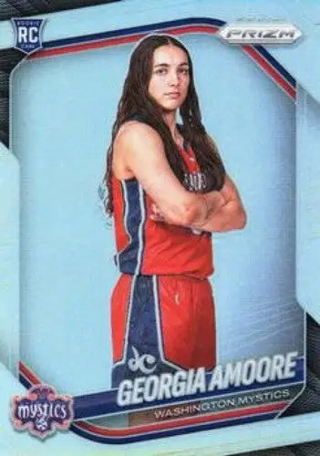 2025 Panini Prizm WNBA Silver Prizms #103 Georgia Amoore NM Near Mint ID:83665 - Basketball Card Single
