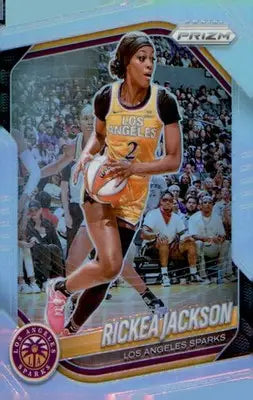 2025 Panini Prizm WNBA Silver Prizms #118 Rickea Jackson