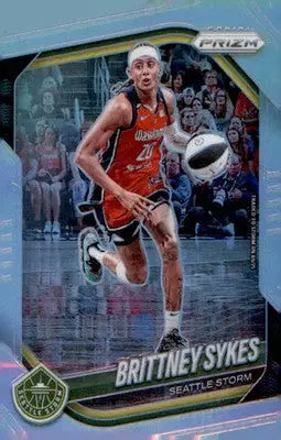 2025 Panini Prizm WNBA Silver Prizms #121 Brittney Sykes - Basketball Card Single