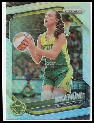 2025 Panini Prizm WNBA Silver Prizms #127 Nika Muhl