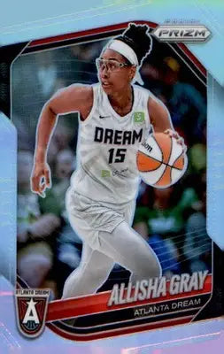 2025 Panini Prizm WNBA Silver Prizms #16 Allisha Gray