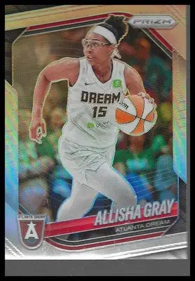 2025 Panini Prizm WNBA Silver Prizms #16 Allisha Gray - Basketball Card Single