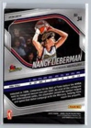 2025 Panini Prizm WNBA Silver Prizms #34 Nancy Lieberman NM Near Mint ID:83659 - Basketball Card Single