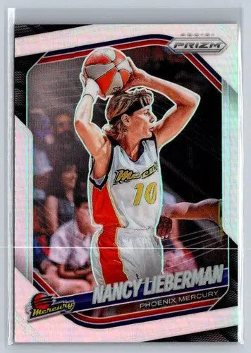 2025 Panini Prizm WNBA Silver Prizms #34 Nancy Lieberman NM Near Mint ID:83659 - Basketball Card Single